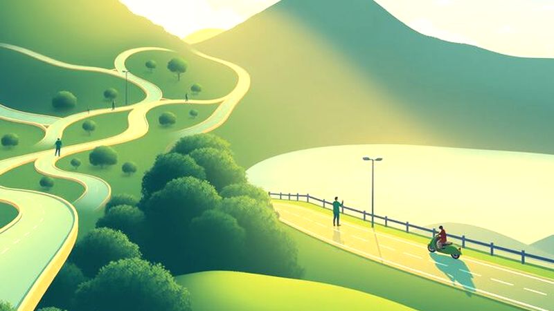 Una ciudad serena guía el futuro