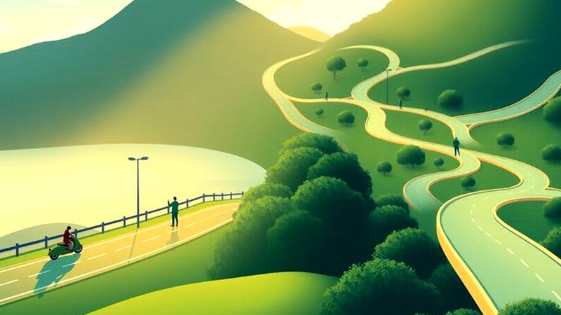 Una ciudad serena guía el futuro