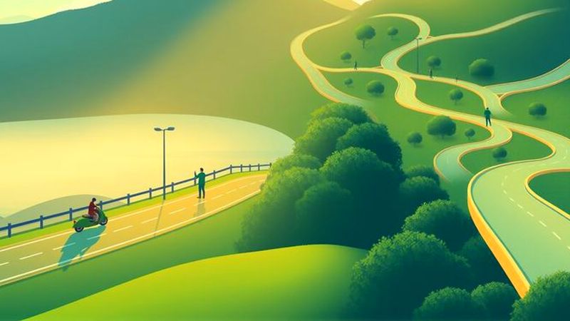 Una ciudad serena guía el futuro