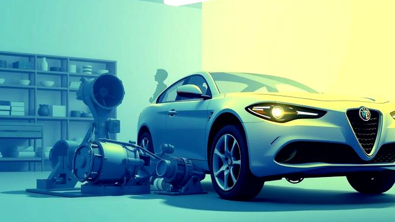 Un taller automotriz moderno mejora con cuidado