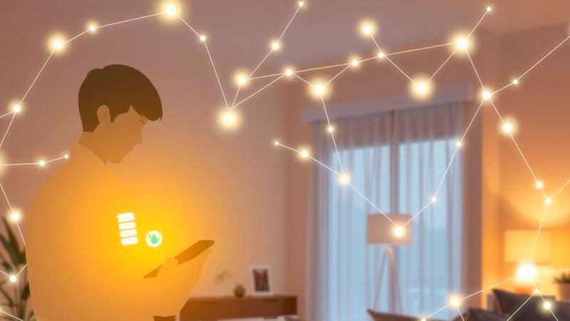 Tecnología armoniosa optimiza la vida humana