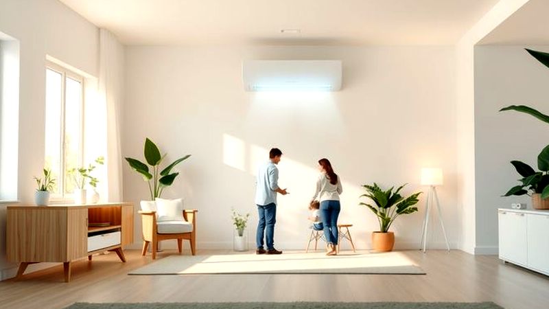 Un hogar tranquilo muestra eficiencia luminosa