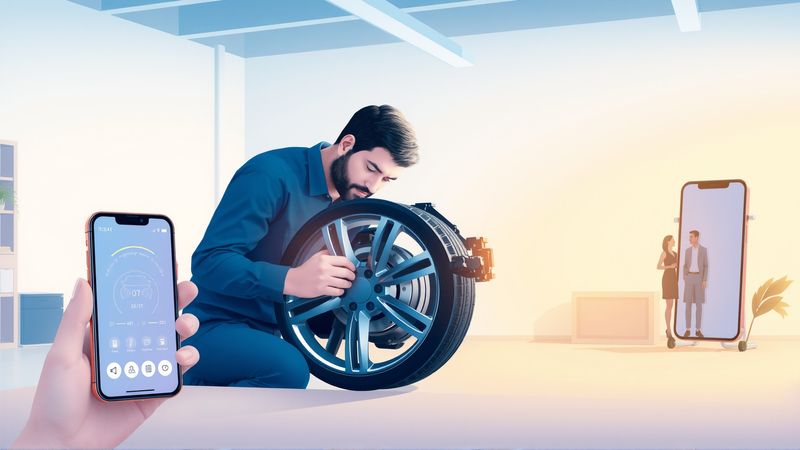 Un artesano crea serenidad en un coche