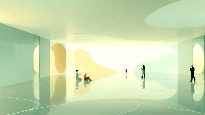 Un espacio sereno y optimista emerge