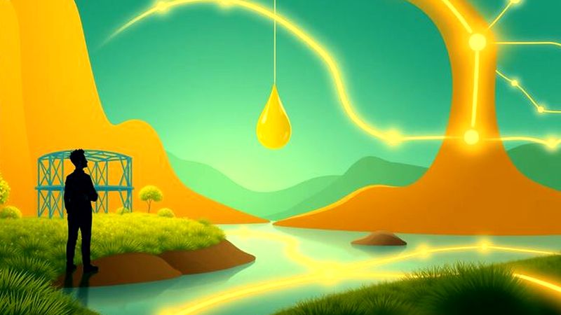 Tecnología orgánica fluida inspira serenidad y esperanza
