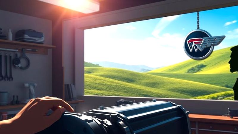 Un artesano observa su refugio automotriz